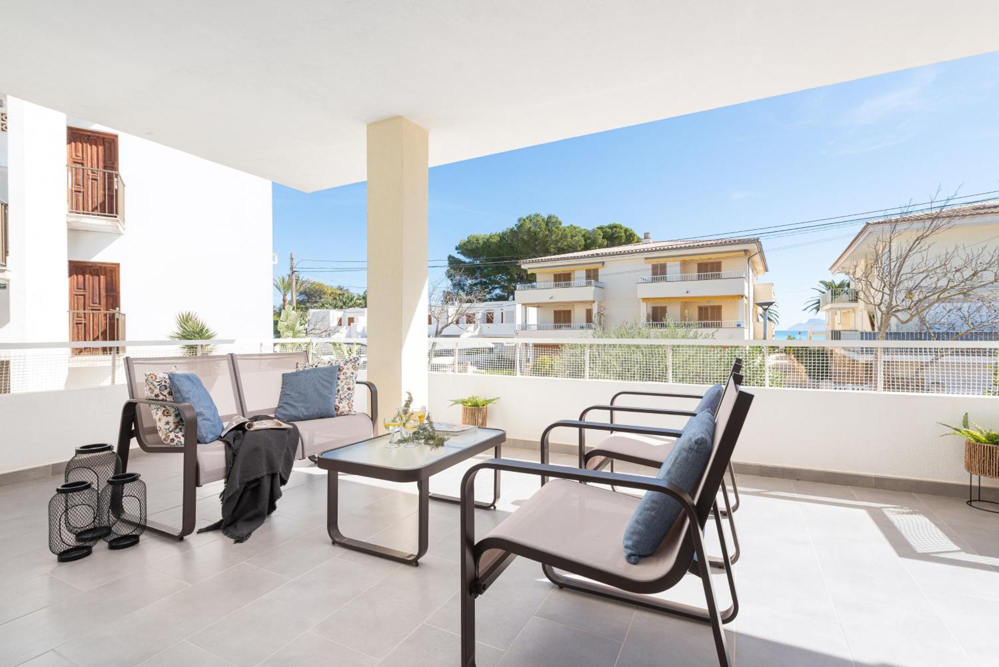 Apartamento Concha Junto A Playa, Clavells 1 1Er D Alcudia  Exterior foto