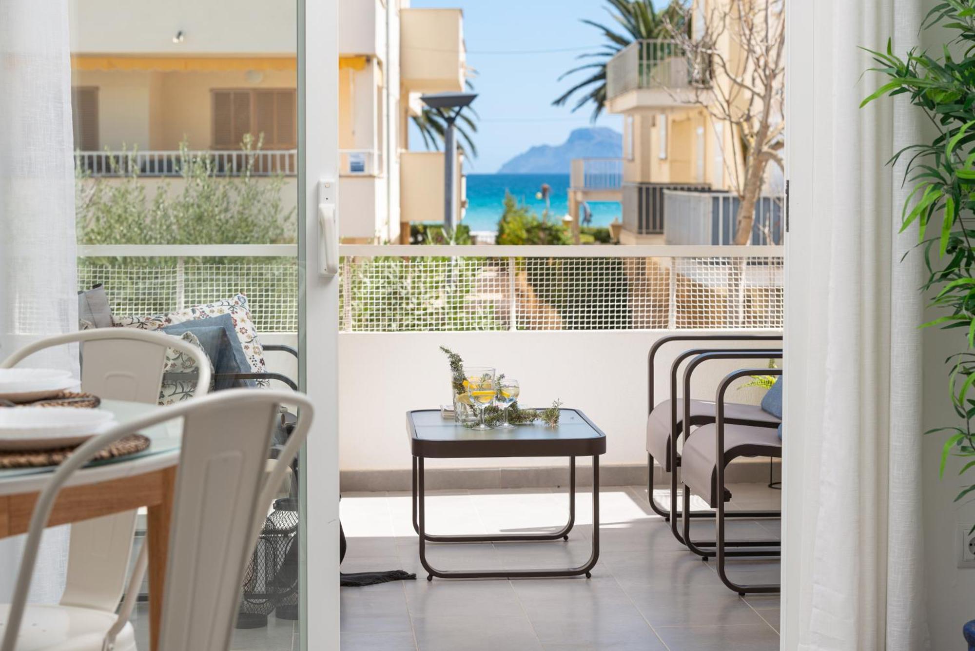 Apartamento Concha Junto A Playa, Clavells 1 1Er D Alcudia  Exterior foto
